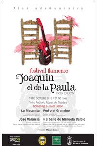 Edición XXXIX del Festival Flamenco Joaquín el de la Paula