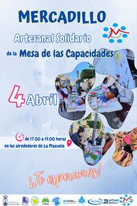 Mercadillo artesanal solidario