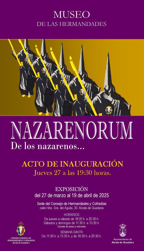 Exposición NAZARENORUM De los nazarenos...