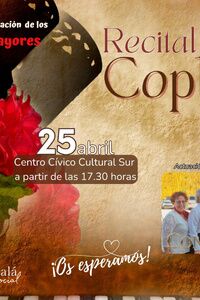 Recital de Copla en el Centro Cívico Cultural Sur