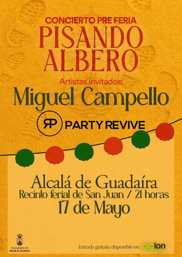 Concierto Preferia Pisando Albero