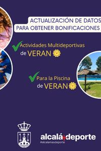 Abierto el plazo para actualizar datos de cara a bonificaciones deportivas