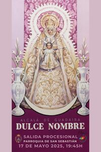 Salida procesional de la imagen del Dulce Nombre