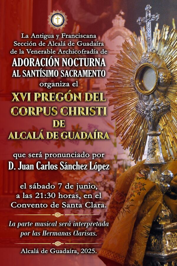 XVI Pregón de Corpus Christi