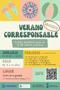 Campamentos de verano gratuitos para menores con ‘Verano Corresponsable’