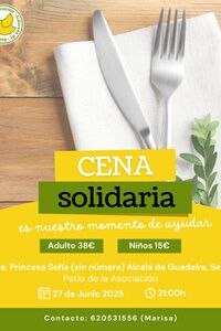 Cena benéfica de la AAEE