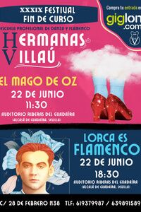 Espectáculo del estudio de las Hermanas Villaú