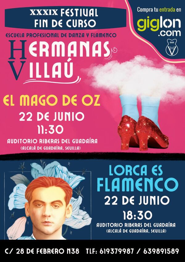 Espectáculo del estudio de las Hermanas Villaú
