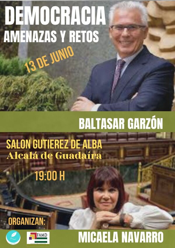 Conferencia `Democracia, amenazas y retos´