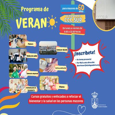 Cursos de verano para mayores