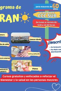 Cursos de verano para mayores