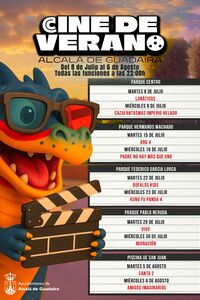 Cine de verano en Alcalá