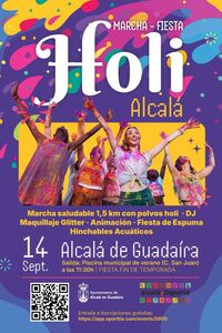 Marcha-Fiesta Holi Alcalá