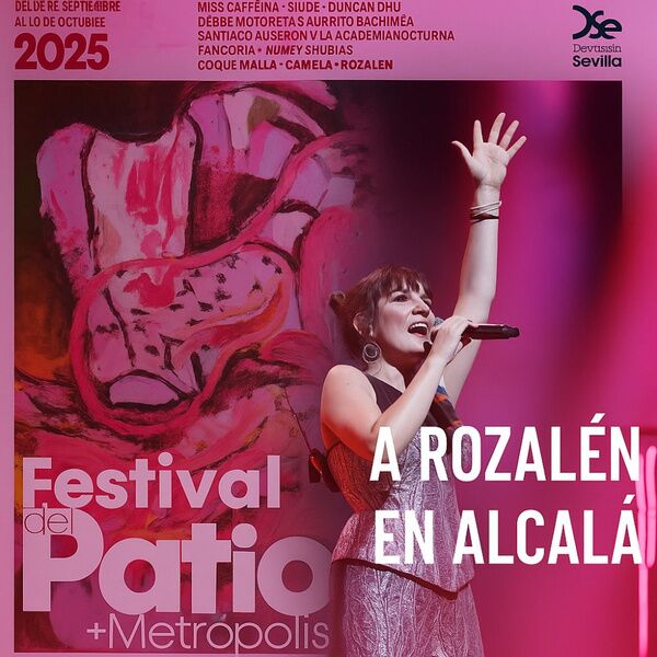 El Festival del Patio+Metrópolis trae a Rozalén a Alcalá