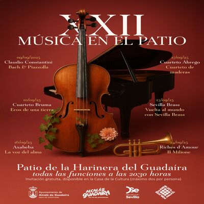 Ciclo de Música en el Patio en su edición XXII