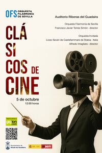 Clásicos de cine con la Orquesta Filarmonía de Sevilla