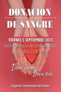 Campaña de donación de sangre