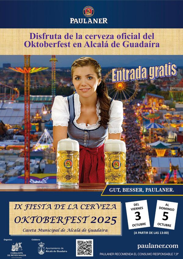 Oktoberfest, el primer fin de semana de octubre