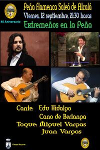 Extremeños en la Peña Flamenca