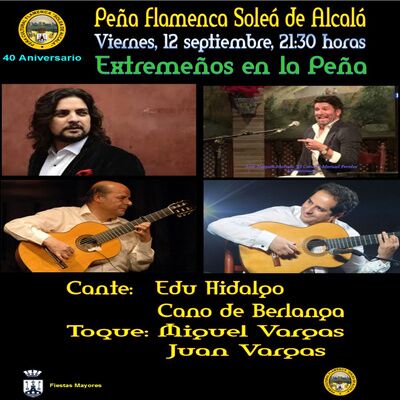 Extremeños en la Peña Flamenca