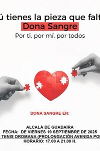 Campaña donación sangre en Alcalá