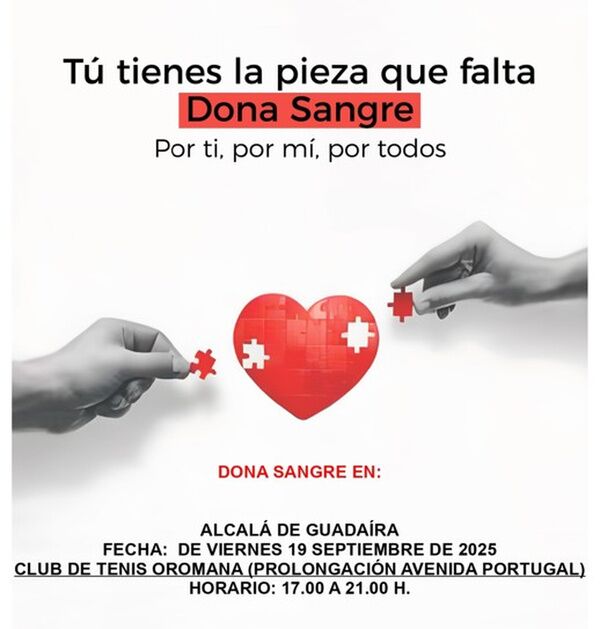 Campaña donación sangre en Alcalá