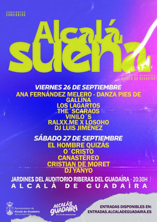 Conciertos con Alcalá Suena