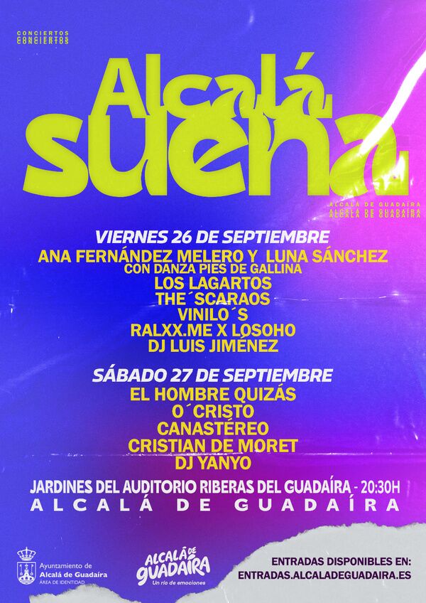 Conciertos con Alcalá Suena