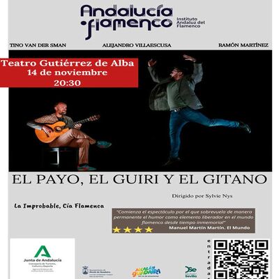 Espectáculo flamenco El Payo, el Guiri y el Gitano