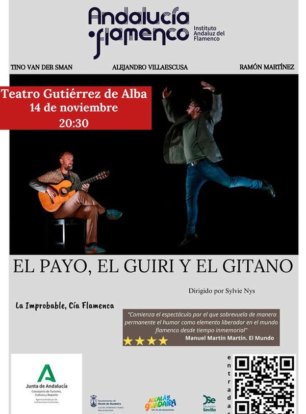 Espectáculo flamenco `El Payo, el Guiri y el Gitano´