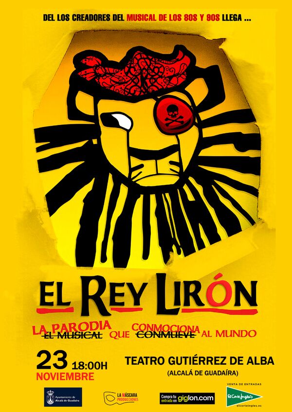 El espectáculo El Rey Lirón en Alcalá