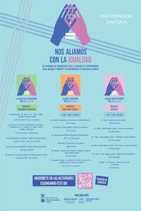 Programa de actividades Nos Aliamos con la Igualdad