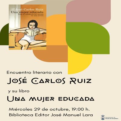 Encuentro literario con el escritor José Carlos Ruiz