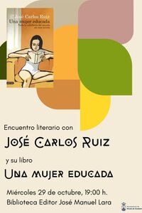 Encuentro literario con el escritor José Carlos Ruiz