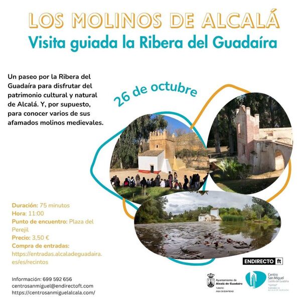 Visita guiada a los molinos de ribera