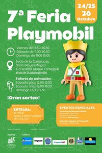 Feria de Playmobil en la sede de la Cabalgata