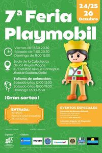 Feria de Playmobil en la sede de la Cabalgata