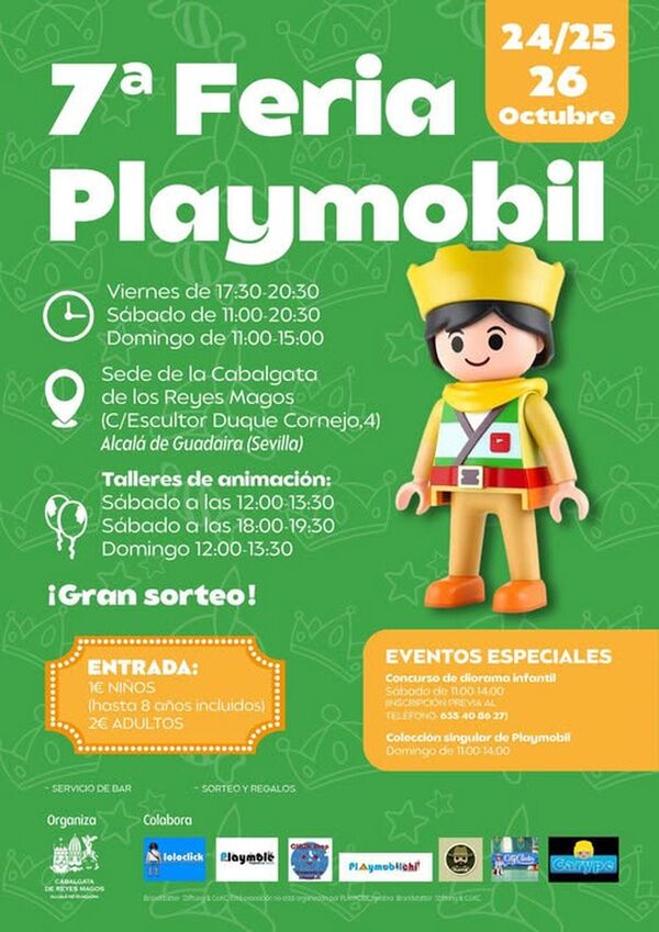 Feria de Playmobil en la sede de la Cabalgata
