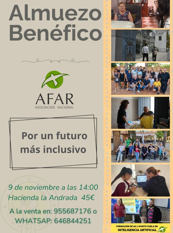 Almuerzo a beneficio de AFAR