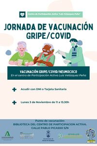 Jornada de vacunación gripe/covid