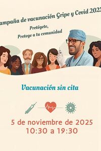 Campaña de vacunación en el Campo de las Beatas