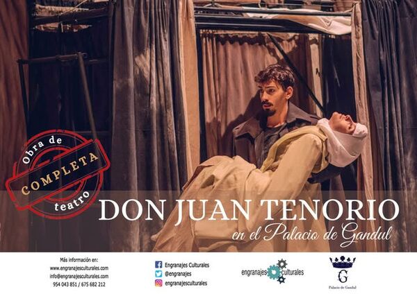 Obra de teatro 'Don Juan tenorio' en el Palacio de Gandul