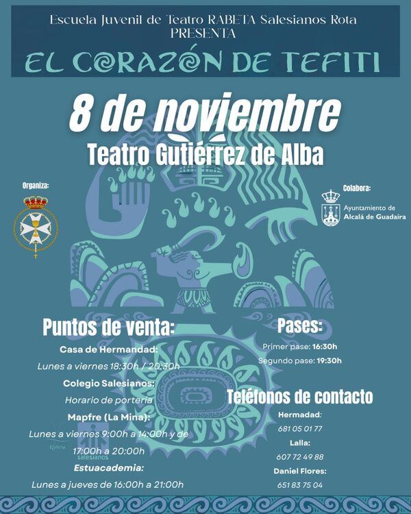 Teatro organizado por la Hermandad del Rosario