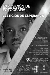 Arte y solidaridad en la exposición de fotos `Vestigios de Esperanza´
