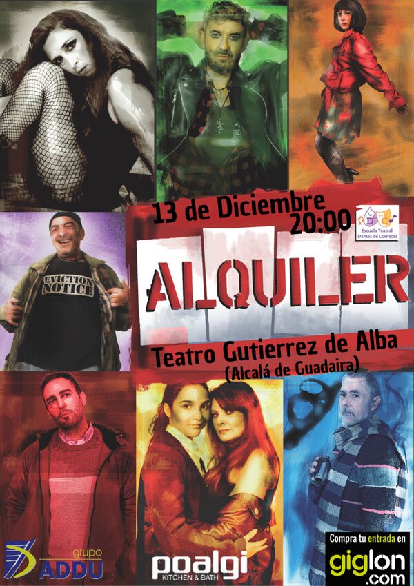 Representación del musical  `Alquiler´