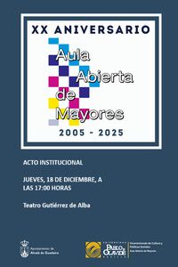 XX Aniversario del Aula Abierta de Mayores