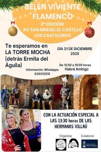 Belén viviente en el Castillo