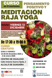 Curso de meditación en diciembre y enero