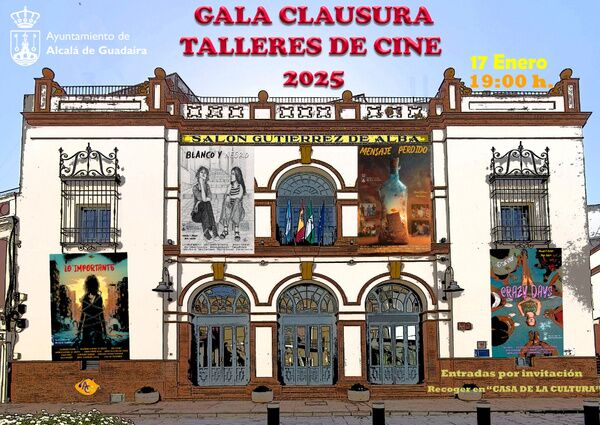 Gala clausura de talleres de cine