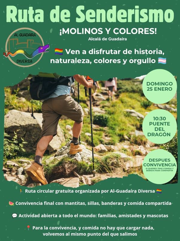 Ruta circular de senderismo por los molinos